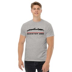Boxster 986 2001 Mid Engine First Gen Roadster Graphic T-Shirt Gift