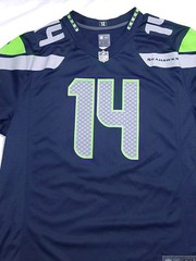 Nike Seattle Seahawks DK Metcalf #14 Jersey Mens XXL 2XL Navy Blue Football