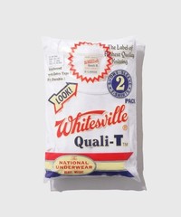 WHITESVILLE T-SHIRT WV73544 2-PACK White Toyo Enterprise NEW
