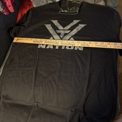 Vortex Optics NATION Black Blend Shirt Large + Koozie