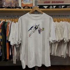 1979 Gundam Mobile Suit Aged T-Shirt White M