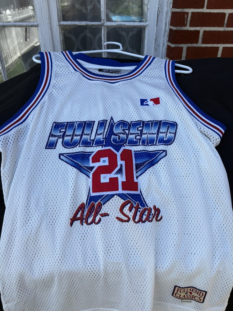 Full Send Basketball Jersey -Size Large – Nelk Boys-exclusive
