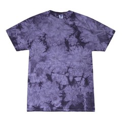 Tie Dye Crystal Plum Adult & Kids Sizes, S M L XL 2XL 3XL Cotton Colortone