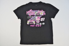 Hello Kitty NASCAR Auto Racing Sanrio 2023 Black Medium Short Sleeve Shirt
