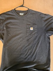 5 Mens Size 2X Carhartt Work Shirts In Good Shape