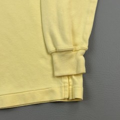 Vintage Ralph Lauren Shirt Mens Small Yellow Long Sleeve Tutrtleneck Preppy 90s