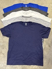 Reebok Men’s Short Sleeve 6 Pack New T-Shirt, Size SMALL (6 Colors Pack)