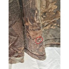 Liberty Mens Camouflage Long Sleeve Pocket T Shirt RealTree Hardwoods XXL
