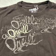 Vintage O’neill Long Sleeve T Shirt Mens Medium Brown Y2K Surf Skate