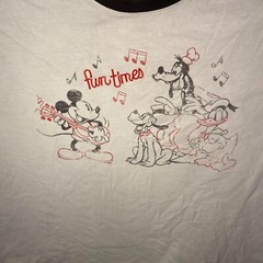 Fun Times Mickey Mouse Donald Goofy Pluto Disney Tee Shirt X Large
