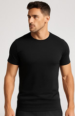 🔥 True Classic 7-Pack Crew Neck T-Shirts | Size M | + Bonus White Tee