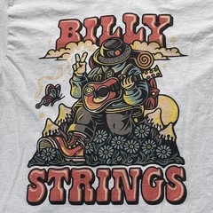 Vintage Billy Strings Preowned T-Shirt Short Sleeve Full Size S to 5XL NA1131
