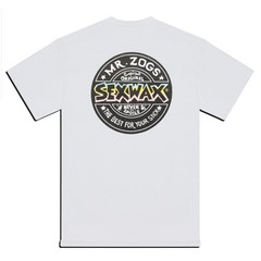 Sex Wax Rainbow Short Sleeve Tee – Men’s – Medium / White