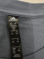 Adidas Men’s T-Shirt Trefoil Logo Design Graphic Classic Short Sleeve Shirt 2XL