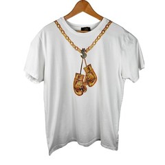 Bourgeois Avenue Paris Mens XL T-Shirt Boxing Novelty Beaded Streetwear Hip Hop