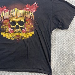 Harley Davidson Men’s Graphic Print Riding High Engine T-shirt Sz 3XL