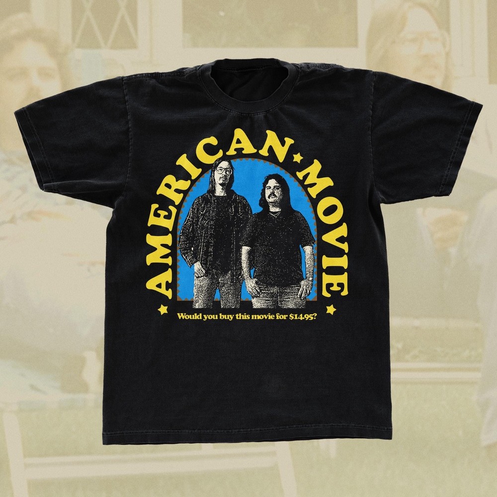 American Movie Documentary T-Shirt – Black Unisex Gildan 5000 Tee, Mark Borchard