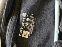 5 Mens Size 2X Carhartt Work Shirts In Good Shape