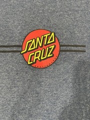 Santa Cruz Men’s Blue Double-Sided Graphic Print Crew Neck T-Shirt Size S