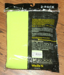 NIP Wall Working Man’s Pocket Tees S/S Hi-Vis Yellow – XL – 2 Pack