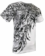 XTREME COUTURE by AFFLICTION Men’s T-Shirt SORROW Skull Biker MMA S-5X