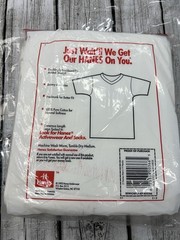 VTG New 90s Hanes Men’s 100% Cotton V-Neck T-Shirts Size XL (46-48) 3-Pack NOS