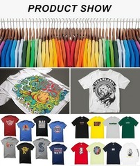 Custom Photo & Text T-Shirt – Add Your Own Image Logo Personalized Casual TShirt