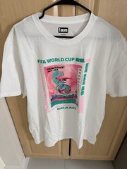 Miami 2026 FIFA World Cup White Graphic Soccer Tee Shirt Men’s Size XL