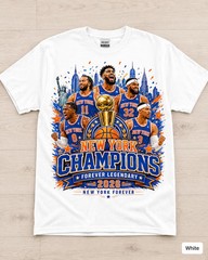Blue Orange Victory Shirt NYC Basketball Championship Graphic