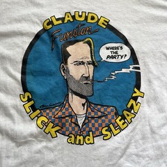 Vintage Claude Funston Shirt Large Bill Griffith Zippy The Pinhead Comic