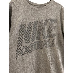 Nike Football T-Shirt Mens Large Gray Excellent Athletic Cut Graphic Tee
