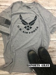 Air Force Military T-shirt With DD-214 Alumni USAF 112G