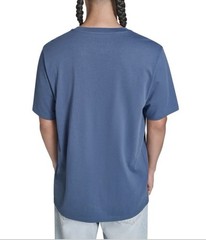 Converse Men’s Lot of 3 Logo Crew Tees in Black, White & Blue Pick Your Size NWT