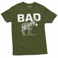 Men’s Funny Badass T-shirt donkey tee shirt Funny animal t-shirts Donkey Tees