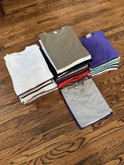 Vintage Blank Tee Shirt Bundle Lot (57)