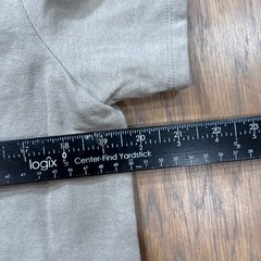 Taylor Stitch Shirt Mens 38 Small Fog Gray Heavy Bag Henley Cotton Classic Slim