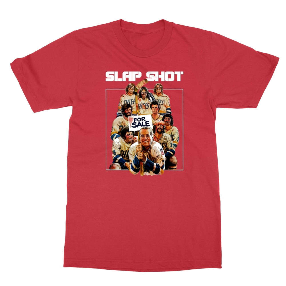 Slap Shot 70s Vintage Movie Ice Hockey Sport Men’s T-Shirt