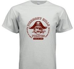 Piedmont Hills 1986 Reunion T-shirts