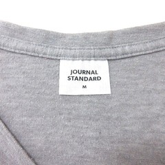 JOURNAL STANDARD Cut and sew Tshirt Vneck short sleeve M Gray /MN Men’s