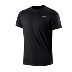 Mens Quick Dry Gym T Shirt Running Sports Lightweight Breathable Top