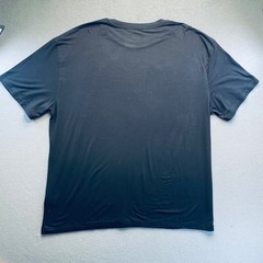 Comfrt Men Cloud Lounge Tee Rayon Spandex Onyx Black 2XL Minimalist Soft Shirt