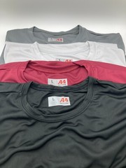 A4 Men’s 4 Pack Cooling Performance T-Shirt Workout Running Dri-Fit Athletic