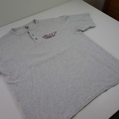 Vintage First Bash 2002 Shirt Mens XL Hot Rod Racing Henley Poker Graphic Tee
