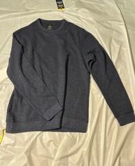 Members Mark Mens Pullover Medium Size Blue Long Sleeves Top NWT