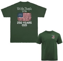 250 Years of American Independence Day US Flag 4th of July Patriotic T-shirt