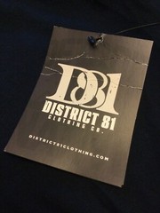 District 81 Clothing Co. (Brand) – Black Shirt – NWT – 4X – “Paid In Full”