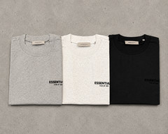 Fear Of God Essentials T-Shirts 3 Pack XXS-XXL Stretch Limo|Dark Oat|Light Oat