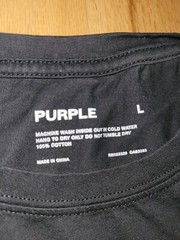 Purple Men’s 100% Crew Neck T-shirt Choose Size/Color