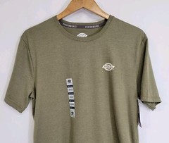 Dickies Temp-IQ Cooling Olive Green Short Sleeve Performance T-shirt Medium NWT