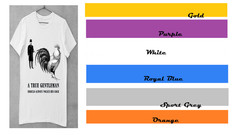 Graffiti Lux A True Gentle Graphic T-Shirt – High-Quality Cotton Tee-White Small